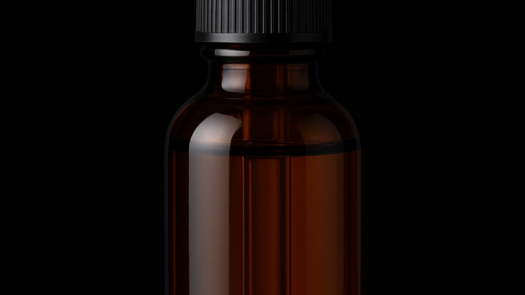 Psilocybin liquid tincture bottles